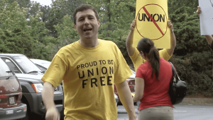 PushBack union organizing for employees