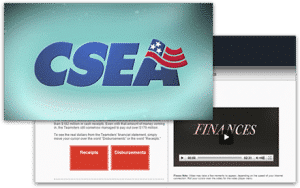 CSEA video and website for employees